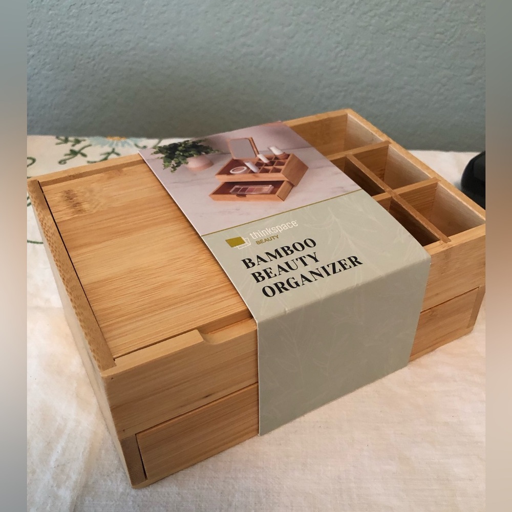 Thinkspace Beauty Bambook Makeup Organizer
